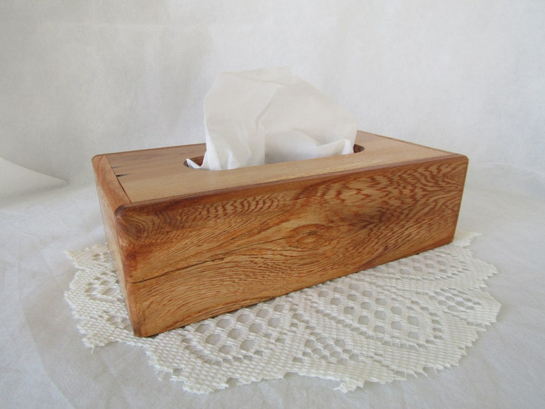 Handmade Wooden Tissue Box Cover Kleenex cover pallet wood 