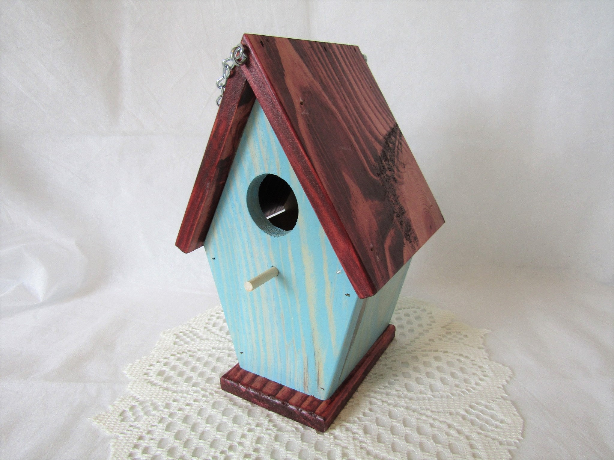 Handmade Birdhouses Pallet Wood Reclaimed Wood Backyard Etsy
