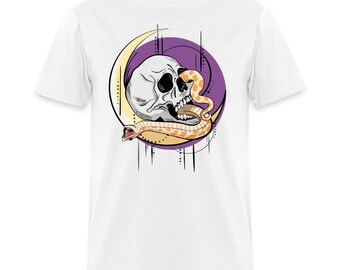 Hognose Snake Skull Dramatic Danger Noodle Unisex T-Shirt