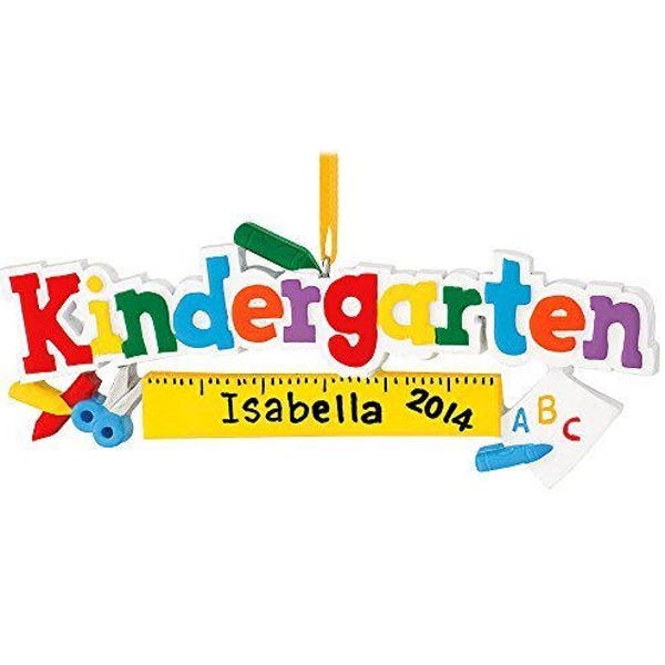 Kindergarten Grundschullehrer Christbaumschmuck Personalisiert