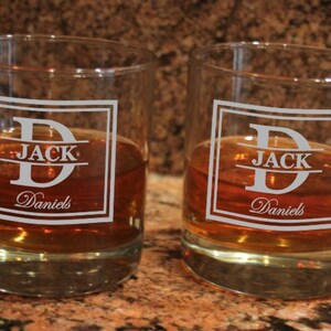 Felsen Gläser personalisierte Felsen Gläser graviert Felsen Gläser High Ball Gläser Old Fashion Glasses gravierte Gläser Scotch Glasses Geschenk