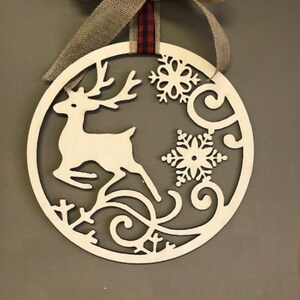 Large Christmas Ornament,Holiday Sign,Wall Sign,Christmas Decor,Wood Ornament