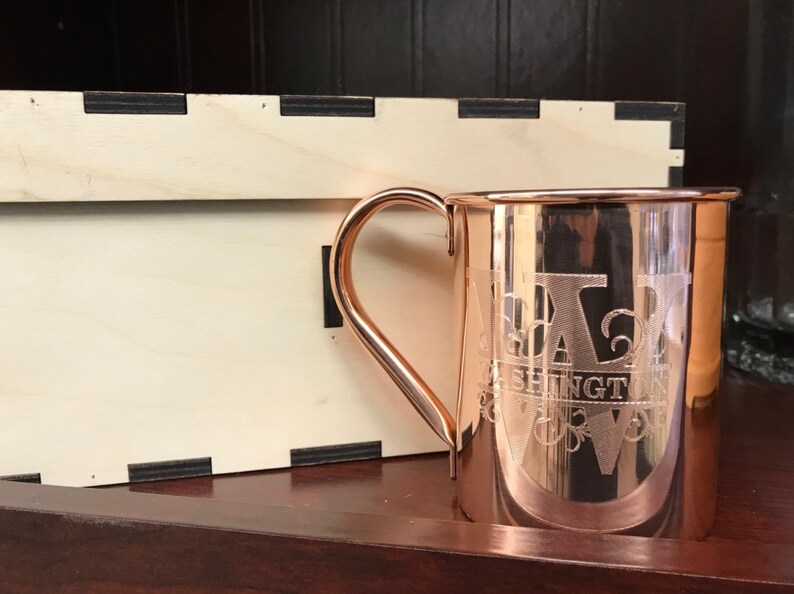 Personalized Moscow Mule Mugs Box Engraved Moscow Mule Mugs Etsy