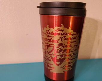 Cup we ith lid