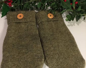 Recycled Wool Mittens