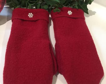 Recycled Wool Mittens