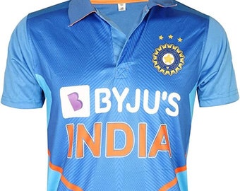 Camiseta del equipo de críquet de la Copa Mundial de la India