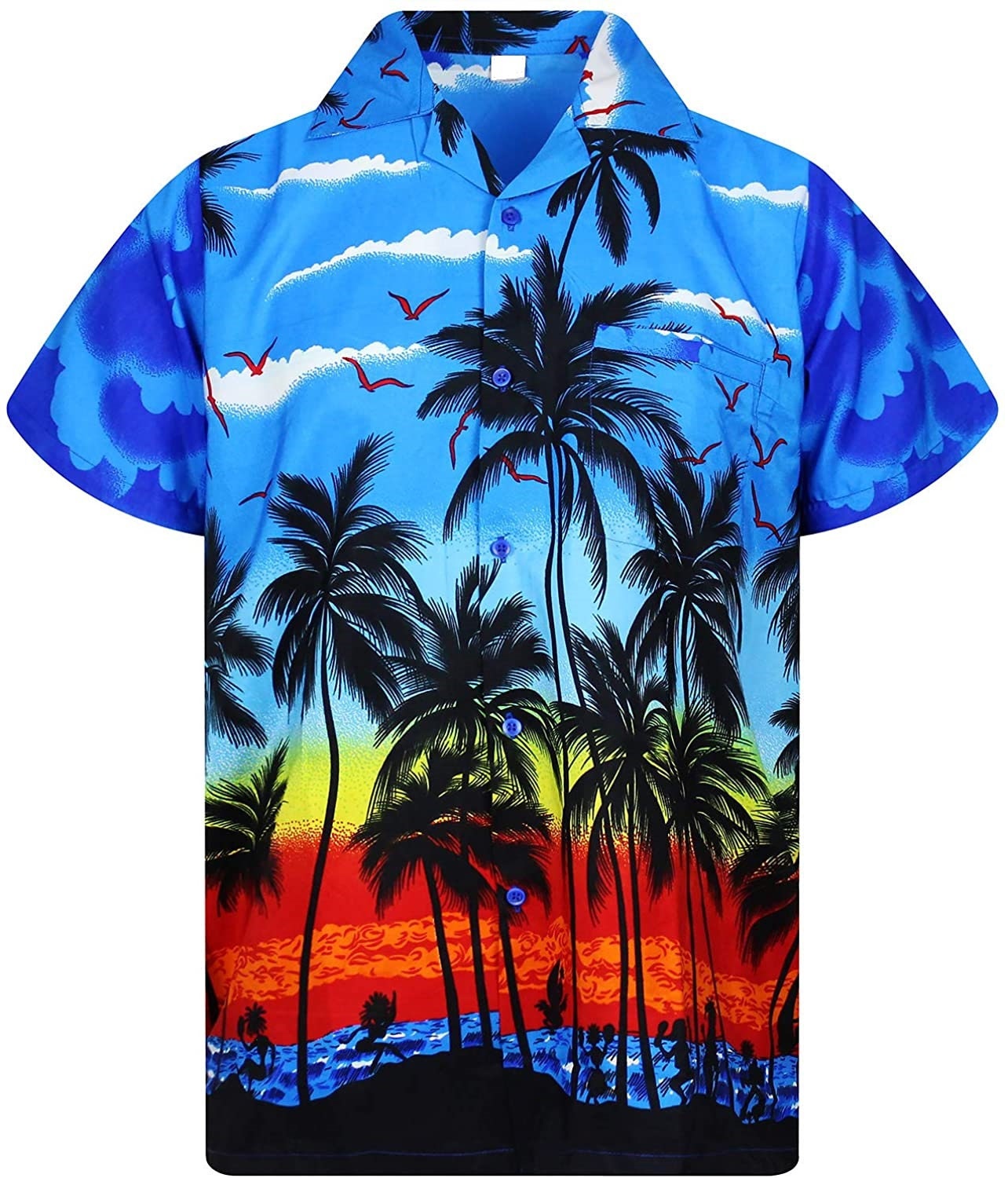 NHL Vegas Golden Knights Coconut Tree Beach Aloha Shirt - Torunstyle