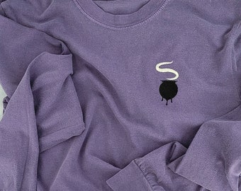 The Binding is Fragile | embroidered unisex long sleeve shirt