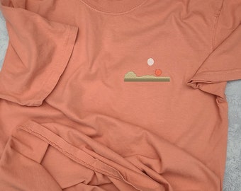 Desert Planet  | embroidered unisex t-shirt - color options