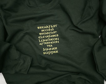 What About Elevenses | embroidered unisex sweatshirt - color options