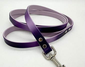 Printed Purple Craze Biothane Leash (3/4 inch)