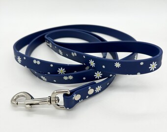 Printed Flowers Biothane Leash (3/4 inch)