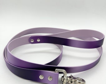 Printed Purple Craze Biothane Leash (1 inch)