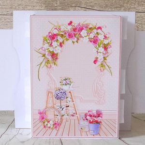 Flower Birthday Card, Happy Birthday Cards Women, 3D image 9