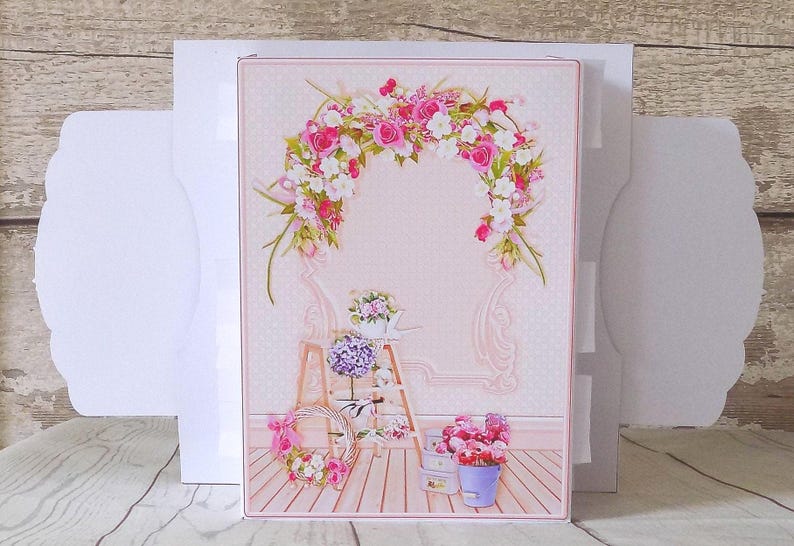 Flower Birthday Card, Happy Birthday Cards Women, 3D image 9