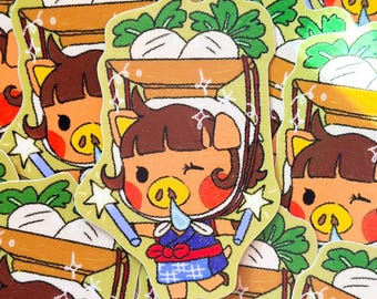 Daisy Mae - ACNH Waterproof Sticker - Illustrations by Alex Martinez Art