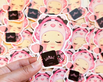 Blinks - Waterproof Sticker ~ Illustrations by Alex Martinez Art