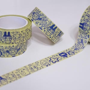 Tamagotchi Pals - Washi Tape ~ Illustrations by Alex Martinez Art
