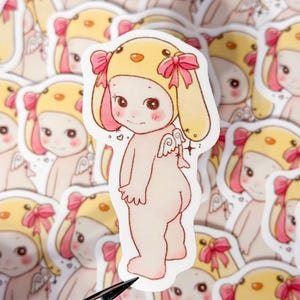 Bunny Sonny Angel - Waterproof Sticker ~ Illustrations by Alex Martinez Art