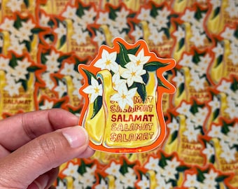 Thank You - Waterproof Sticker ~ Illustrations by Alex Martinez Art