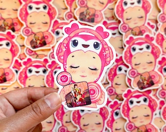 Once - Waterproof Sticker ~ Illustrations by Alex Martinez Art