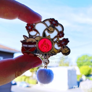 Klee Vision | Hard Enamel Pin, Lapel Pin, Stained Glass, Resin, Screen-printing
