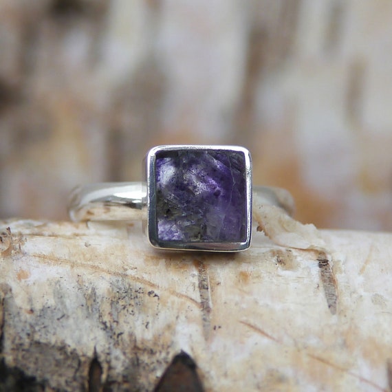 Blue john stone best sale ring
