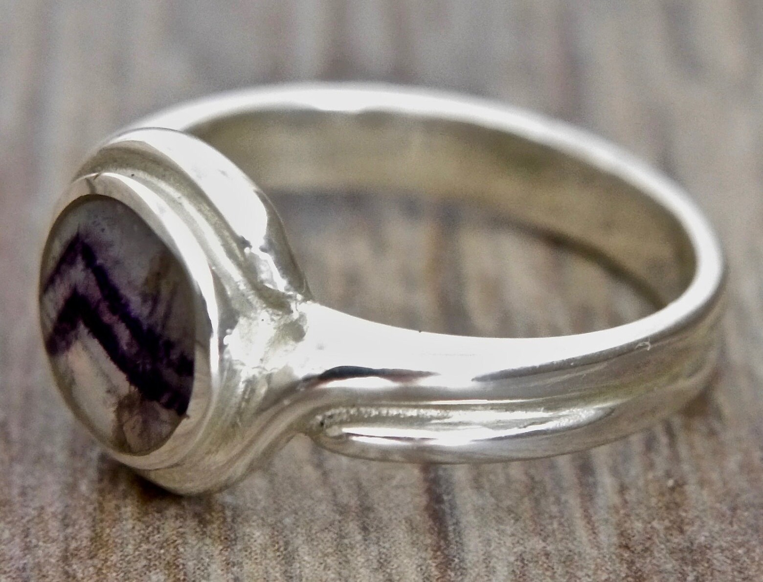 Blue John Ring - Womens Ring - Handmade -silver Ring - Etsy