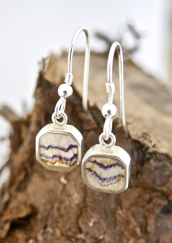 Blue john drop earrings sale