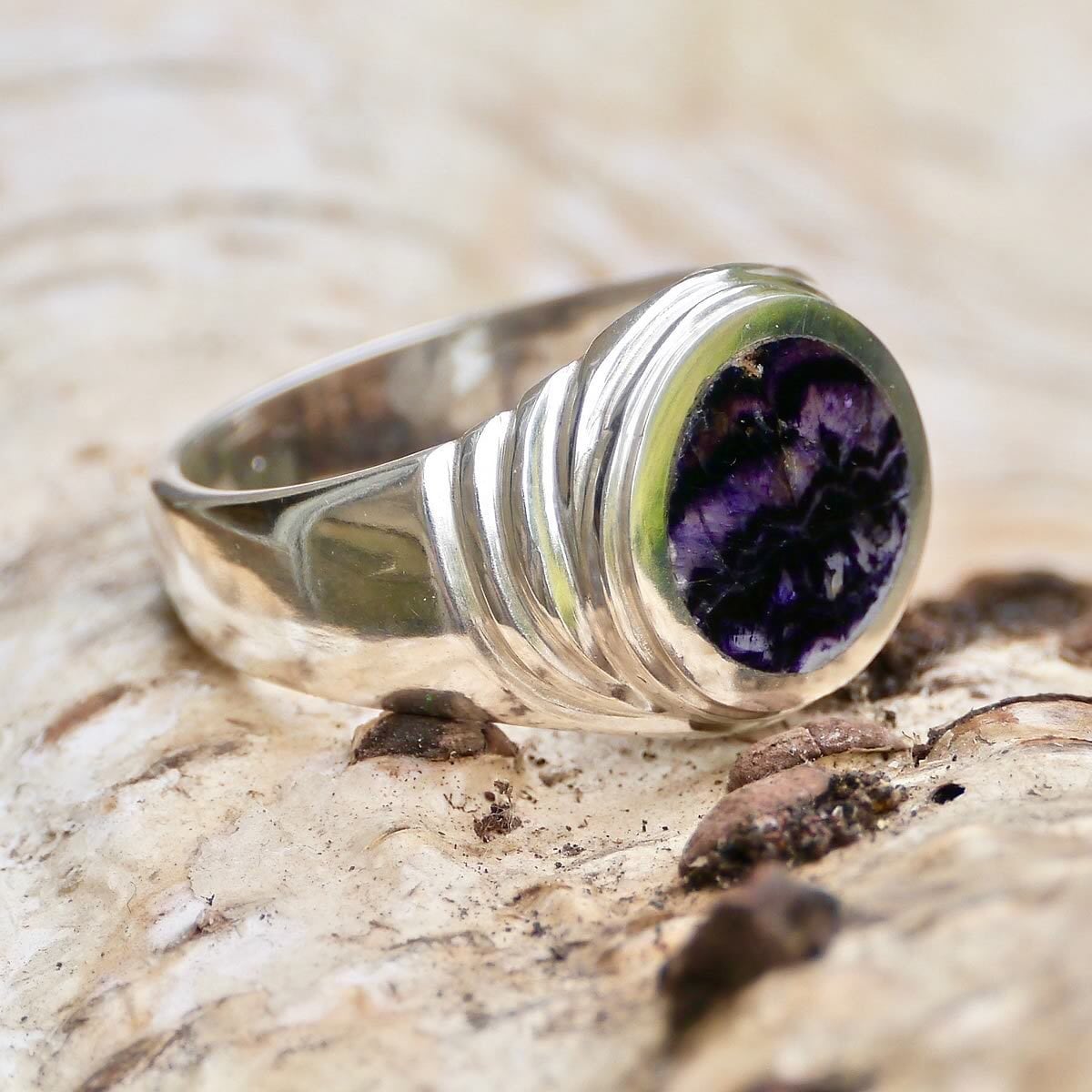 Blue john rings for sale sale