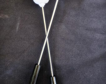 Handcrafted Fire Massage Wands: Cupping Ritual Set of 2