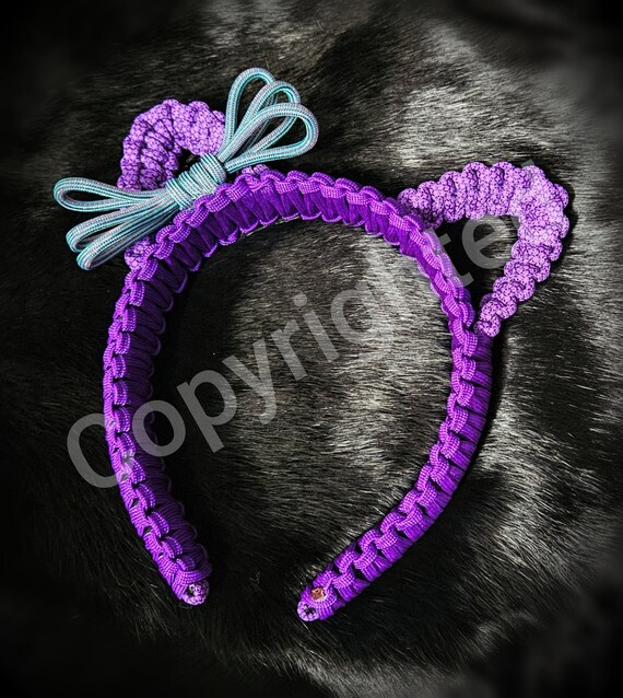 Custom Paracord kitty ears