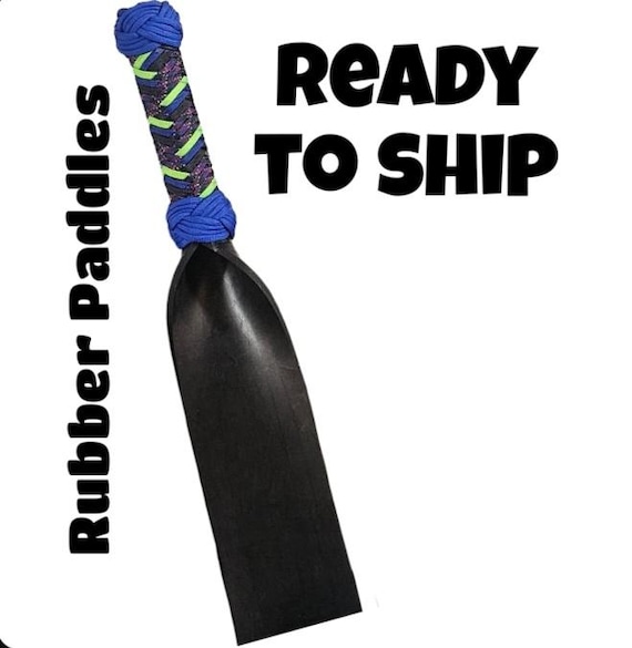 READY TO SHIP ;Rubber Paddle- spanking,kink,adult spanking, stingy, bondage, mature