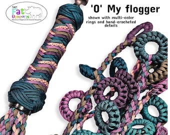 O My- Thuddy flogger. Custom,spanking,vegan,adult,kink toys,mature play