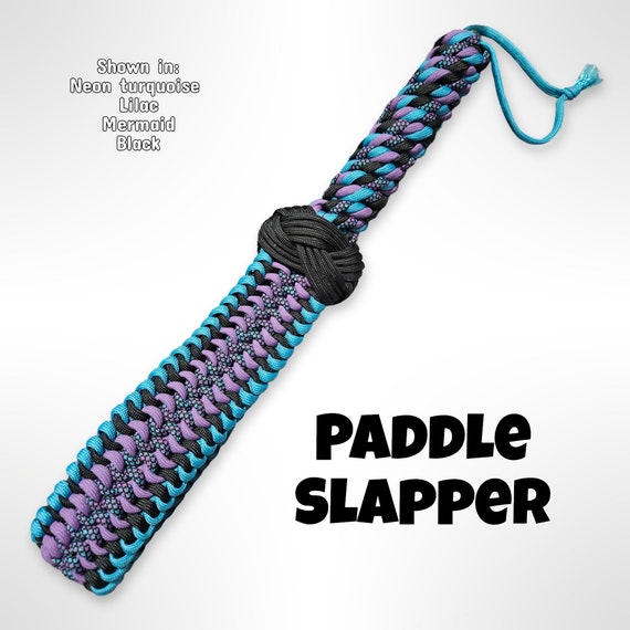Paracord Slapper paddle- Spanking, adult, BDSM, Kink Toy, vegan