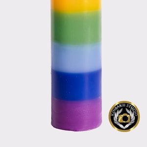PRIDEFLAME — Limited Edition Low Temp Wax Play Pillar Candle