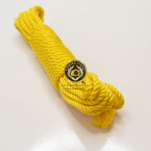 Yellow Bamboo Silk Rope
