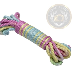 Pastell Regenbogen Bambusseide