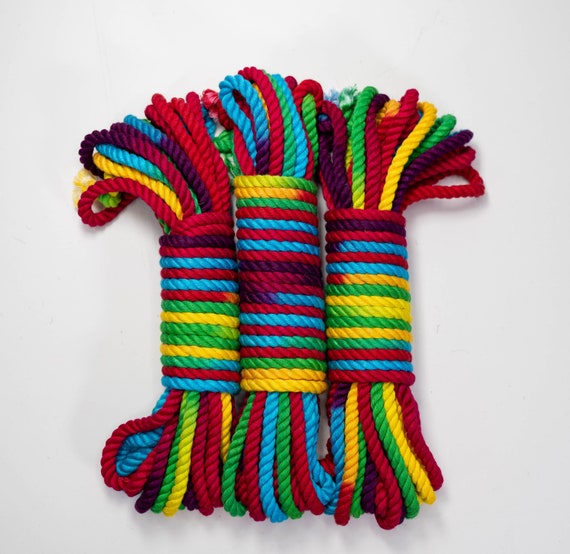 Regenbogen-Bambus-Seidenseil-Set - 3 Seile Anfngerpaket - Etsy sterreich