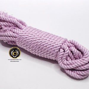 Lavender Bamboo Silk Rope