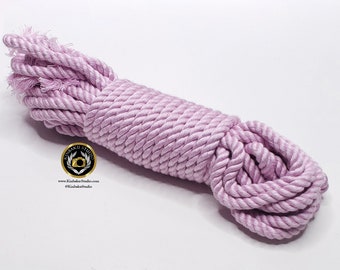 Lavender Bamboo Silk Rope