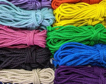 5 Jute Rope Waxed Bundle (Free Shorties)