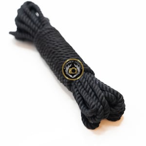 Black Bamboo Silk Rope