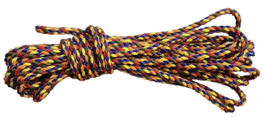 Posh Rope R And W Rope Rainbow Braided POSH Rope **limited Edition** - Etsy
