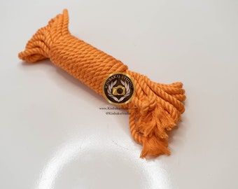 Peach Bamboo Silk Rope