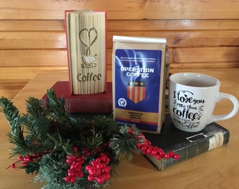 Coffee Book Folding Pattern (PDF)