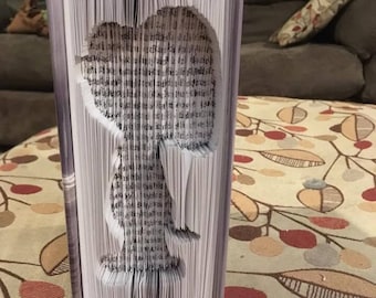 Beagle Cut and Fold Book Pattern