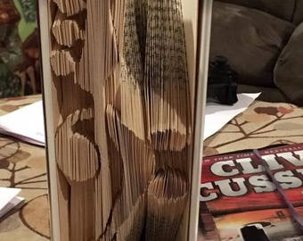 Guitar/Bass Clef Cut and Fold Combi Book Pattern