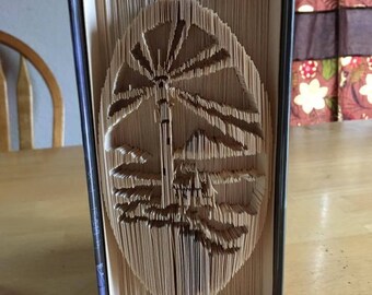 Lighthouse Cut and Fold Book Pattern + Bonus Pattern